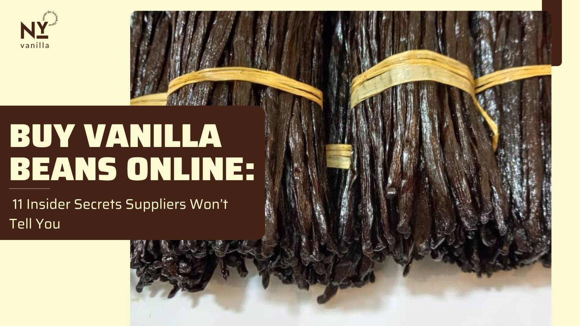 Buy Vanilla Beans Online: Insider Tips & Secrets
