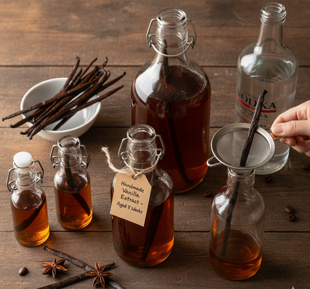DIY Vanilla Extract: Simple 3-Ingredient Recipe