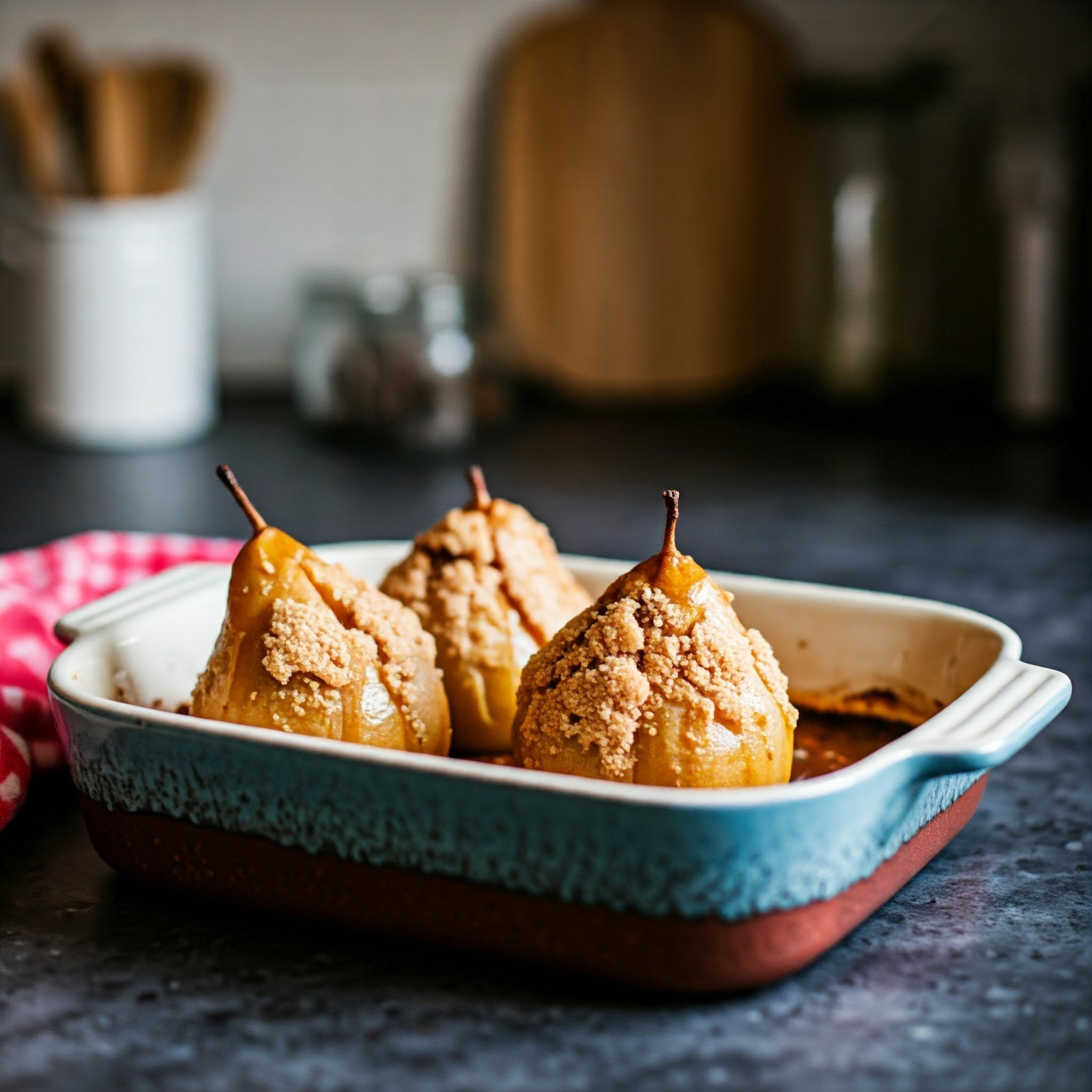 Baked Pears with Vanilla Bean: Harvest Dessert Recipe