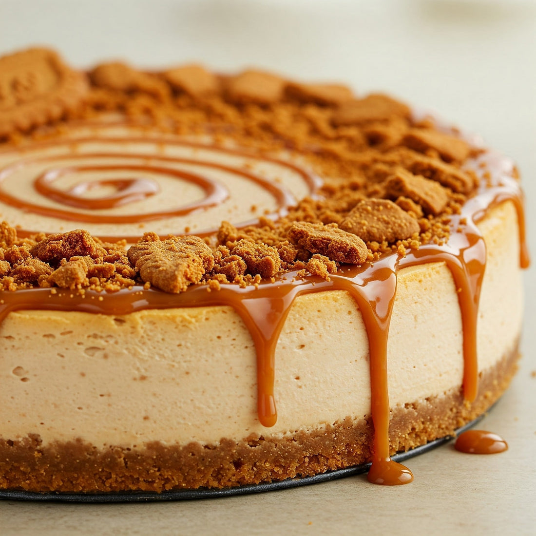 Biscoff Cheesecake with Vanilla Beans: Creamy Recipe