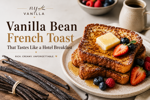 Vanilla Bean French Toast That Tastes Like a Hotel Breakfast recipe