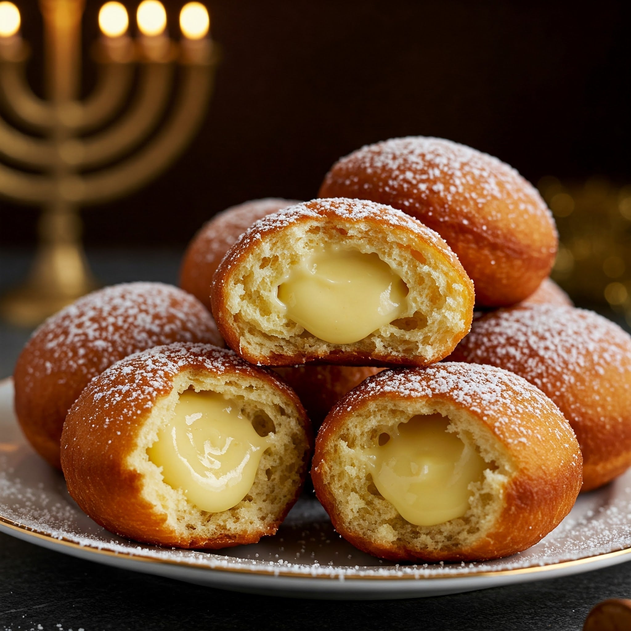 Vanilla-Infused Sufganiyot: Jelly Doughnut Recipe Guide