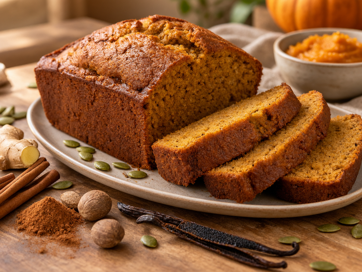 Pumpkin Bread Season Is Here, Make It Better With Real Vanilla