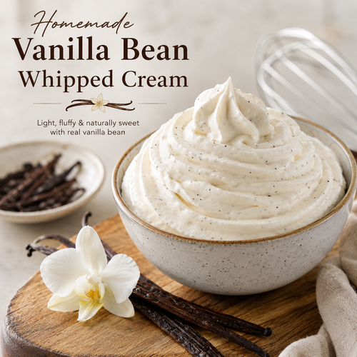 Homemade Vanilla Bean Whipped Cream Will Ruin Store-Bought Forever: 9 Amazing Reasons