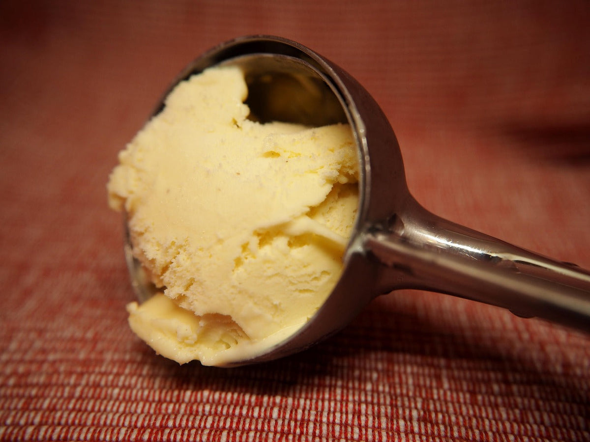 Vanilla Bean Ice Cream with Ugandan Vanilla