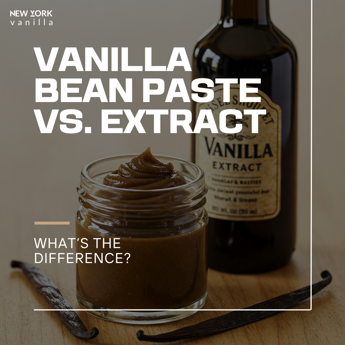 vanilla bean paste vs vanilla bean extract