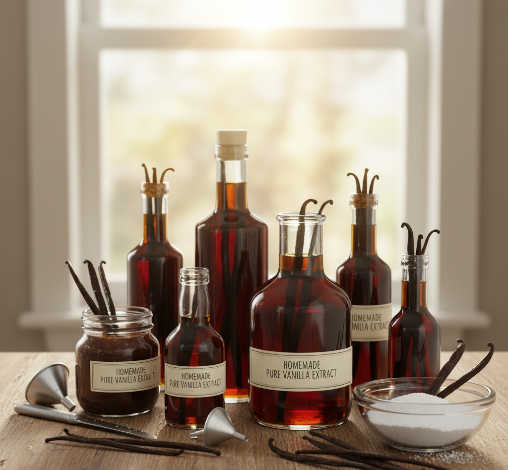 Homemade Vanilla Extract & Paste: Complete DIY Guide