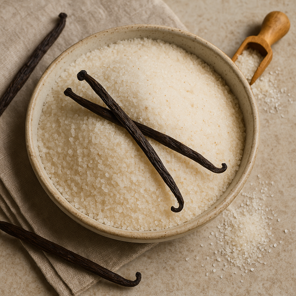 How to Make Vanilla Bean Sugar at Home Easily