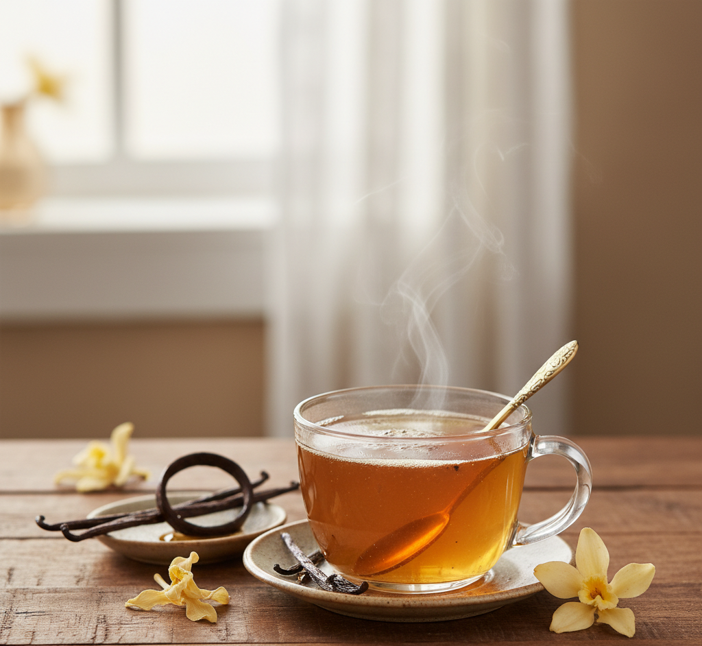 The Ultimate Vanilla Tea Recipes: How to Use Vanilla Beans, Vanilla Extract and Vanilla Powder in Tea.