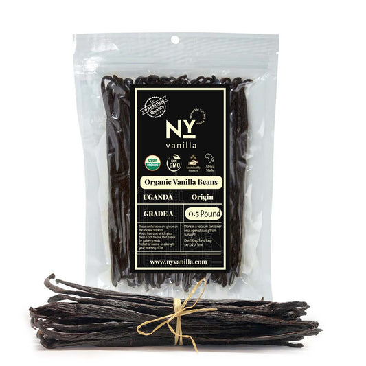 Organic Vanilla Beans Grade A 
