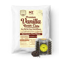 Mock up with Premium Vanilla bean Cuts - Pre-cut for your convenience.
Rich Aroma. Pure Flavor
10 Sachets X 5g