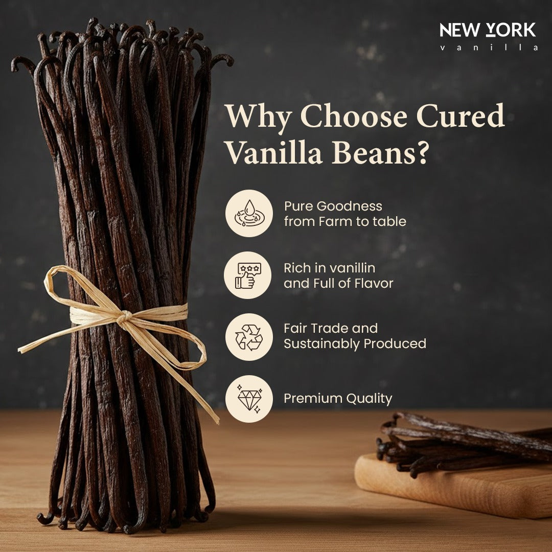 Why Choose Cured Vanilla Beans