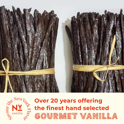Bulk gourmet vanilla beans from NY Vanilla – used by manufacturers and artisans