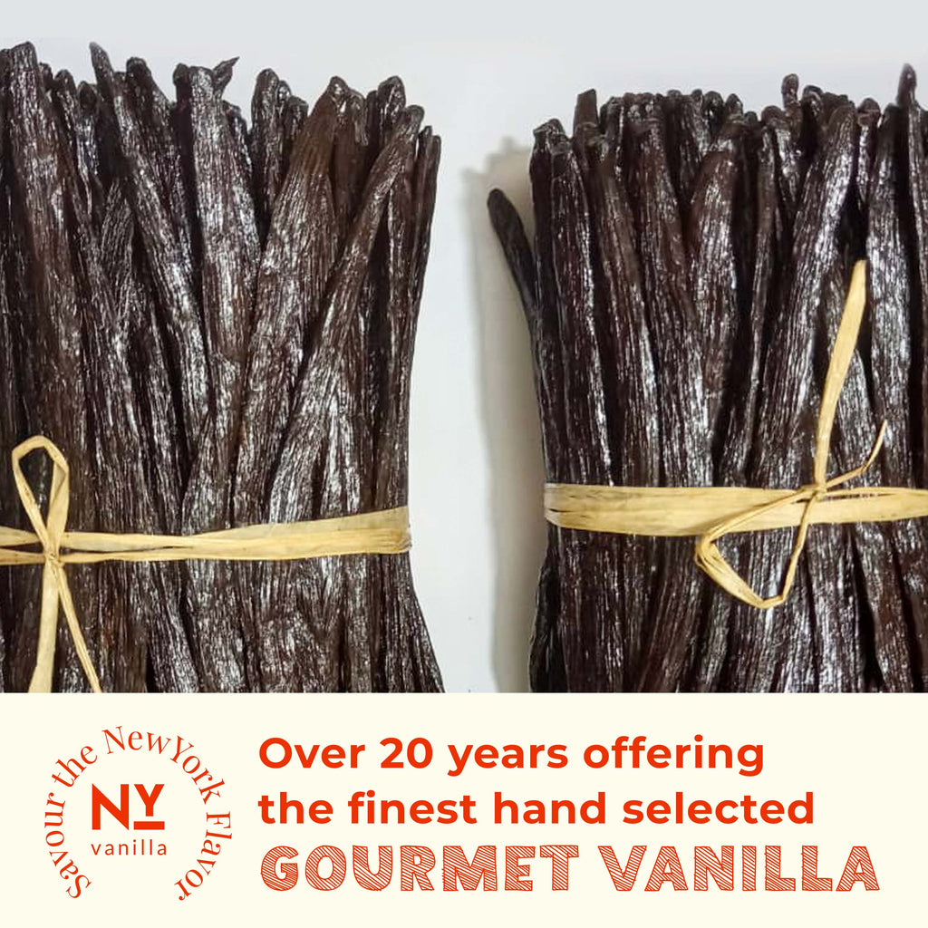 Hand selected gourmet vanilla beans, premium quality pods with rich aroma, ideal for baking, desserts, and culinary use